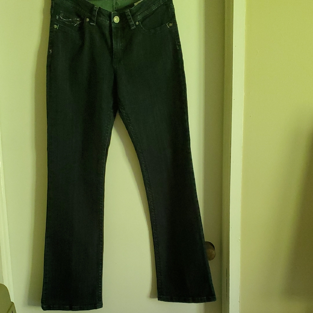 Lee Women's Dark Blue Straight Leg Jeans